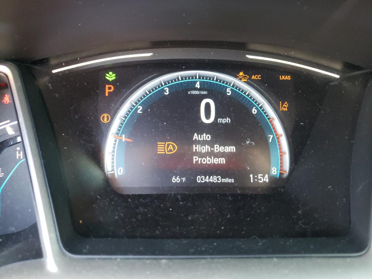 Photo 8 from auction – 2019 HONDA CIVIC EX with VIN 19XFC1F38KE002209