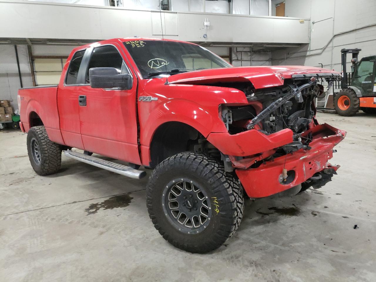 FORD F150 SUPER 2013 with VIN 1FTFX1EFXDFB44845 - Photo from auction
