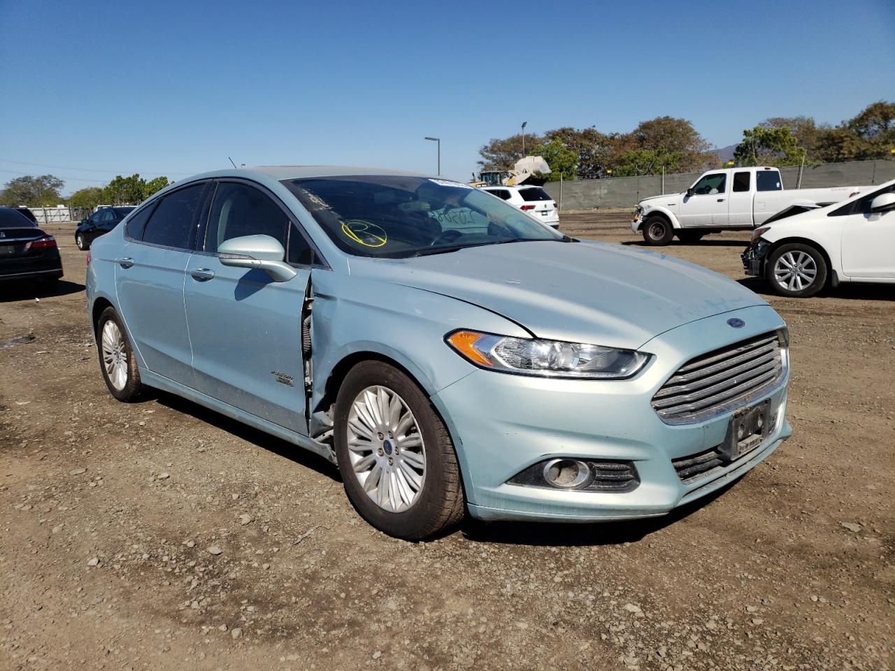 FORD FUSION TIT 2014 with VIN 3FA6P0SU1ER186232 - Photo from auction
