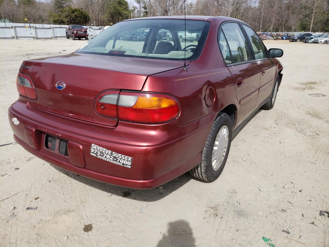 Photo 4 from auction – 2003 CHEVROLET MALIBU with VIN 1G1ND52J73M709317