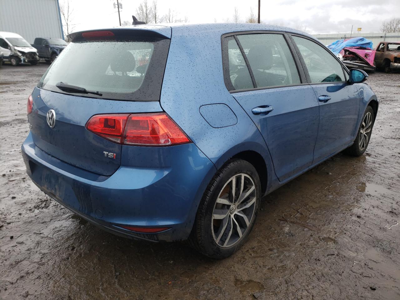 Photo 3 from auction – 2015 VOLKSWAGEN GOLF with VIN 3VW217AU2FM094501