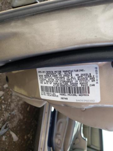 Photo 10 from auction – 2003 TOYOTA AVALON XL with VIN 4T1BF28B63U312955