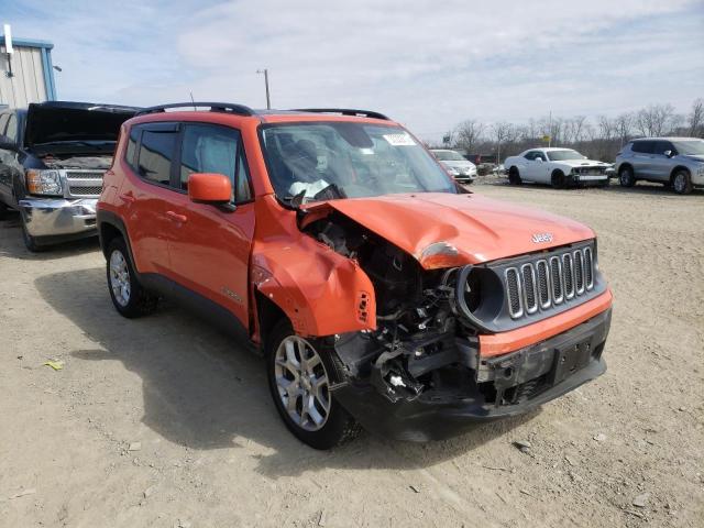 JEEP RENEGADE L 2015 with VIN ZACCJBBT4FPC39731 - Photo from auction