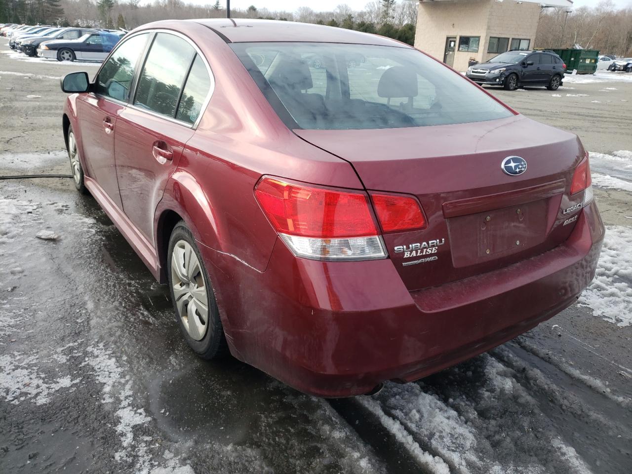 Photo 3 from auction – 2012 SUBARU LEGACY with VIN 4S3BMBA69C3002084