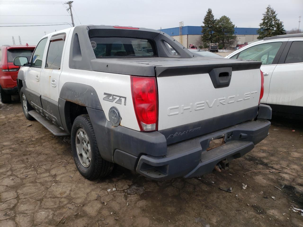 Photo 3 from auction – 2002 CHEVROLET AVALANCHE with VIN 3GNEK13T92G177678