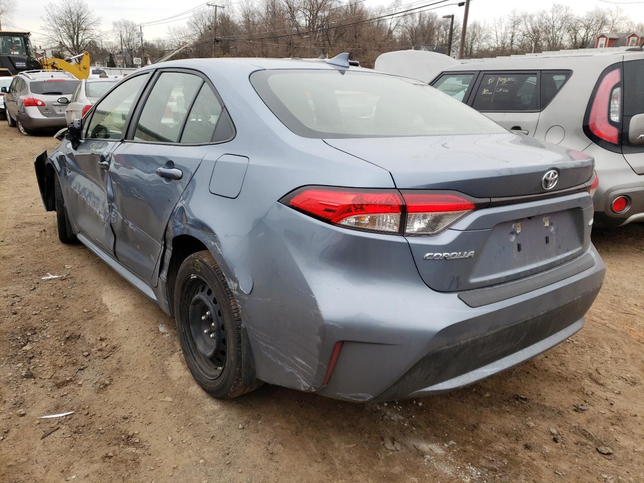 Photo 3 from auction – 2021 TOYOTA COROLLA LE with VIN JTDEPMAE2MJ147407