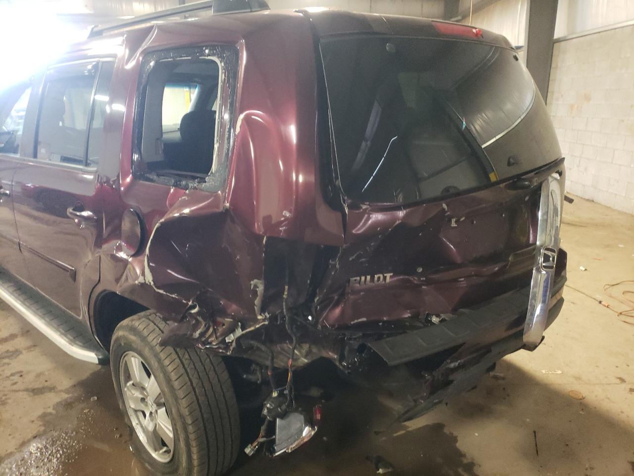 Photo 9 from auction – 2011 HONDA PILOT EXL with VIN 5FNYF4H57BB065280