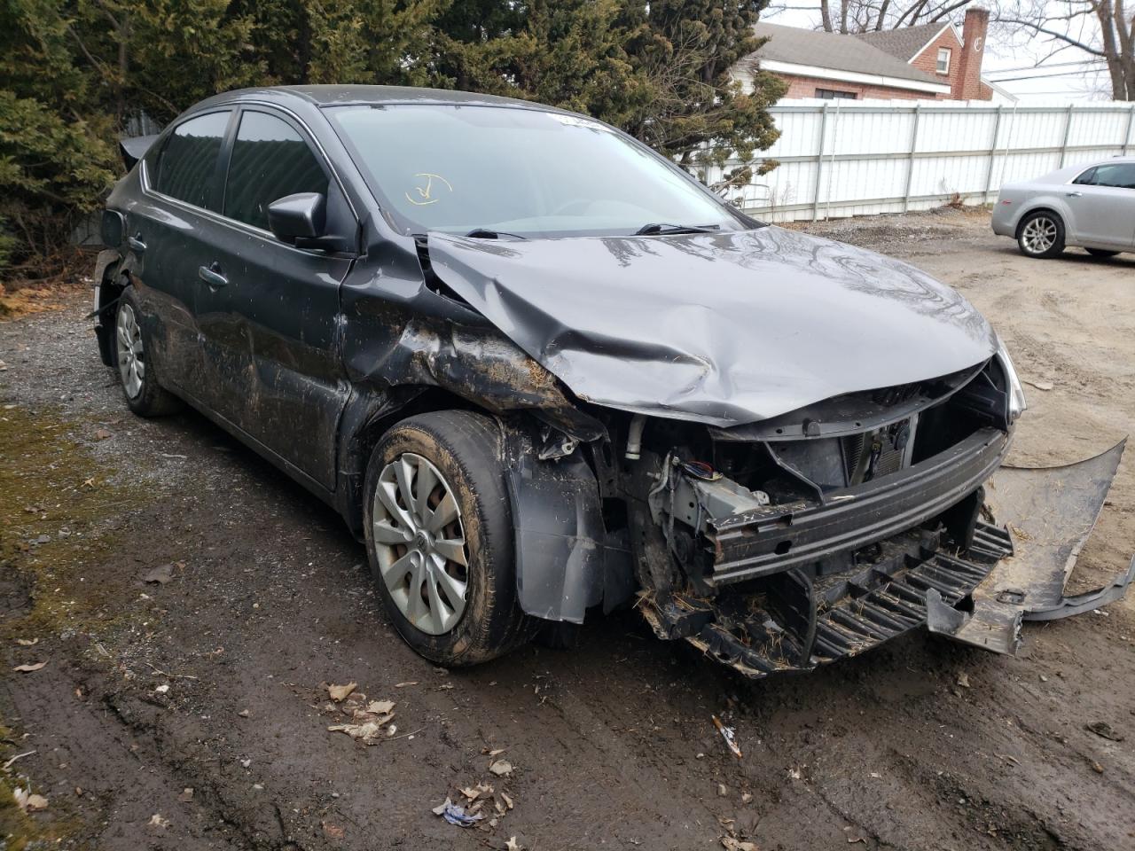 Photo 1 from auction – 2015 NISSAN SENTRA S with VIN 3N1AB7AP4FY286486