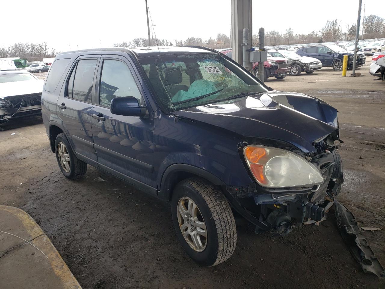 HONDA CR-V EX 2003 with VIN SHSRD78893U149939 - Photo from auction