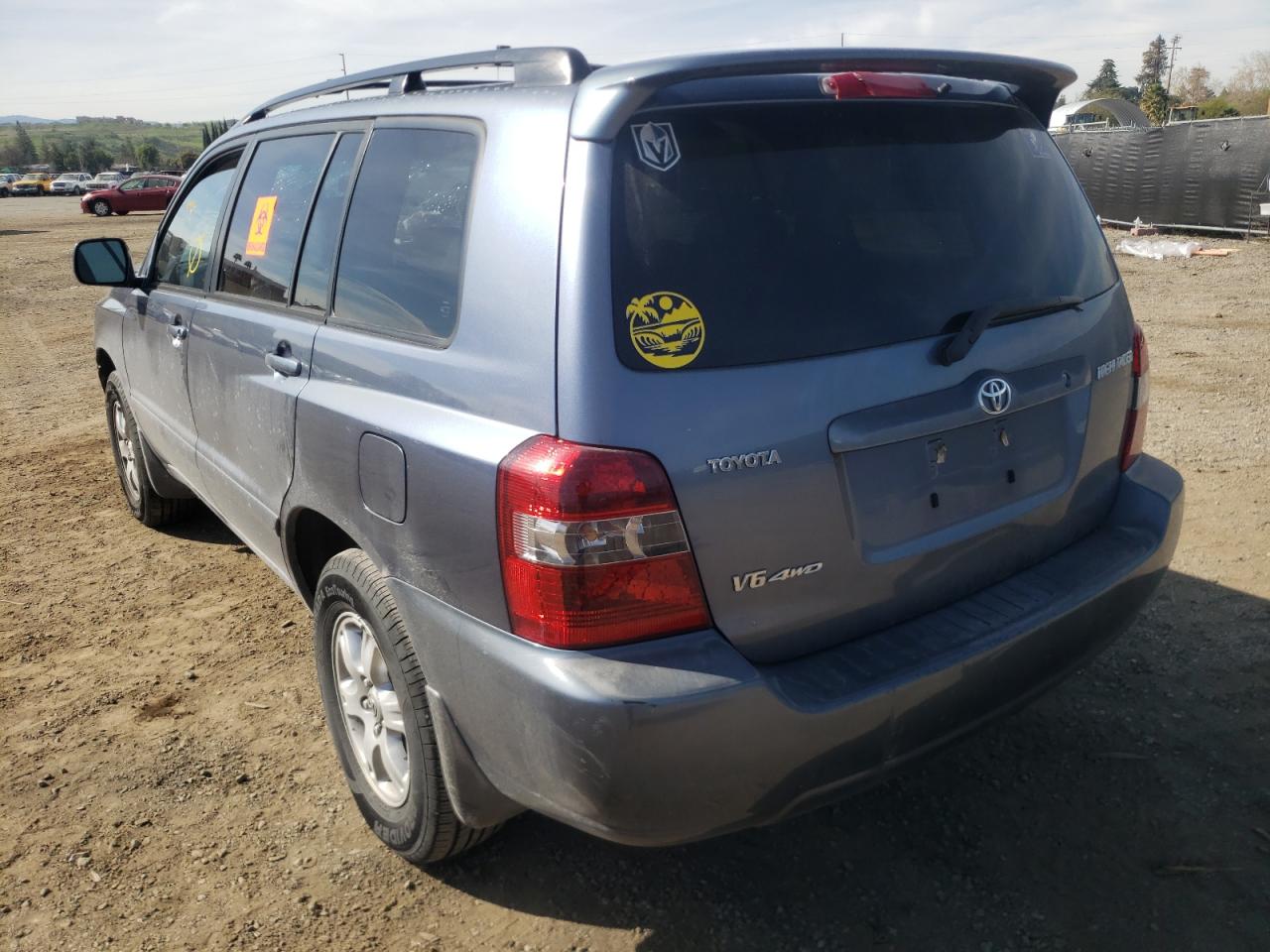 Photo 3 from auction – 2007 TOYOTA HIGHLANDER with VIN JTEHP21A170202031