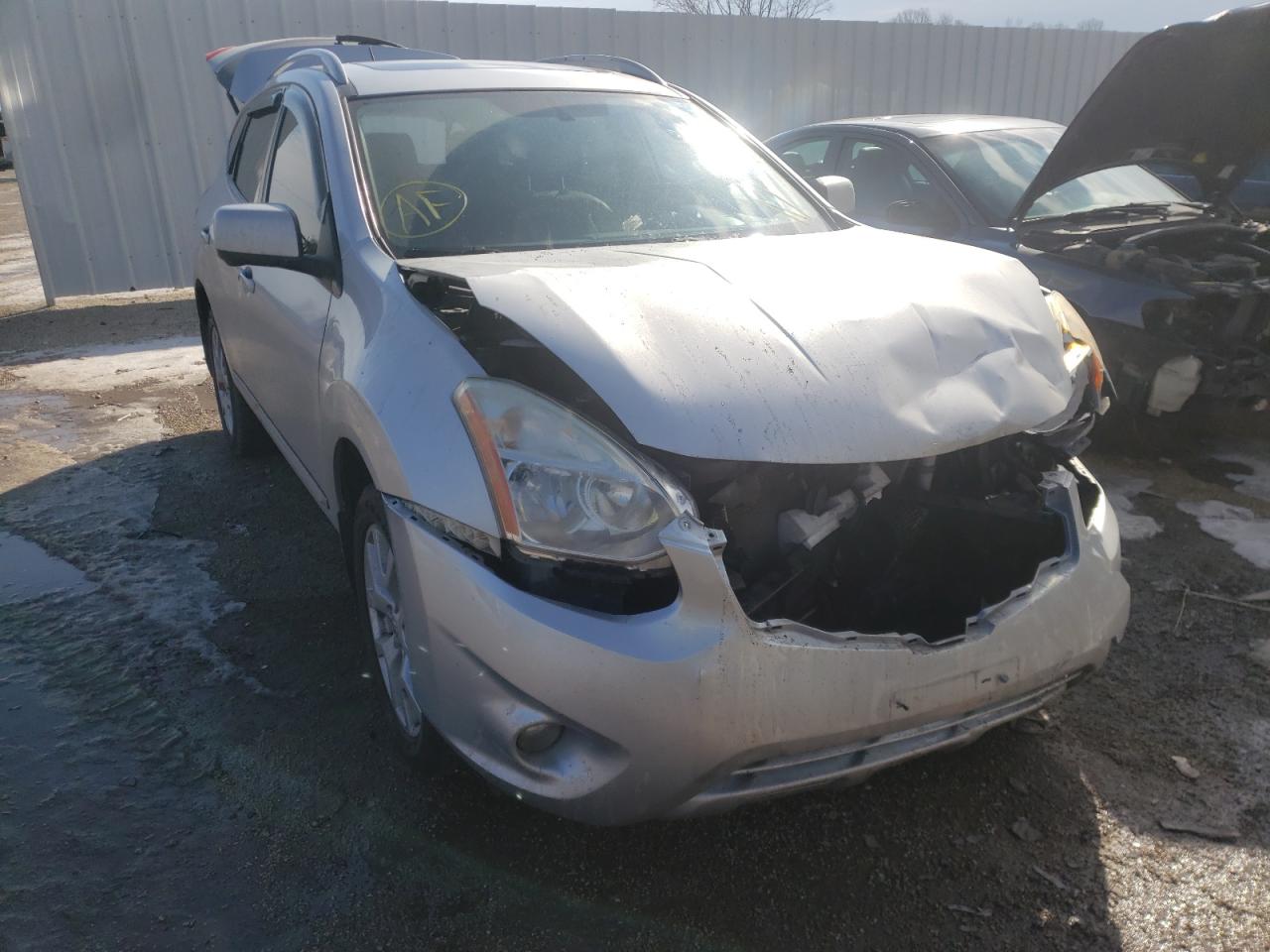 NISSAN ROGUE S 2012 with VIN JN8AS5MT0CW264339 - Photo from auction