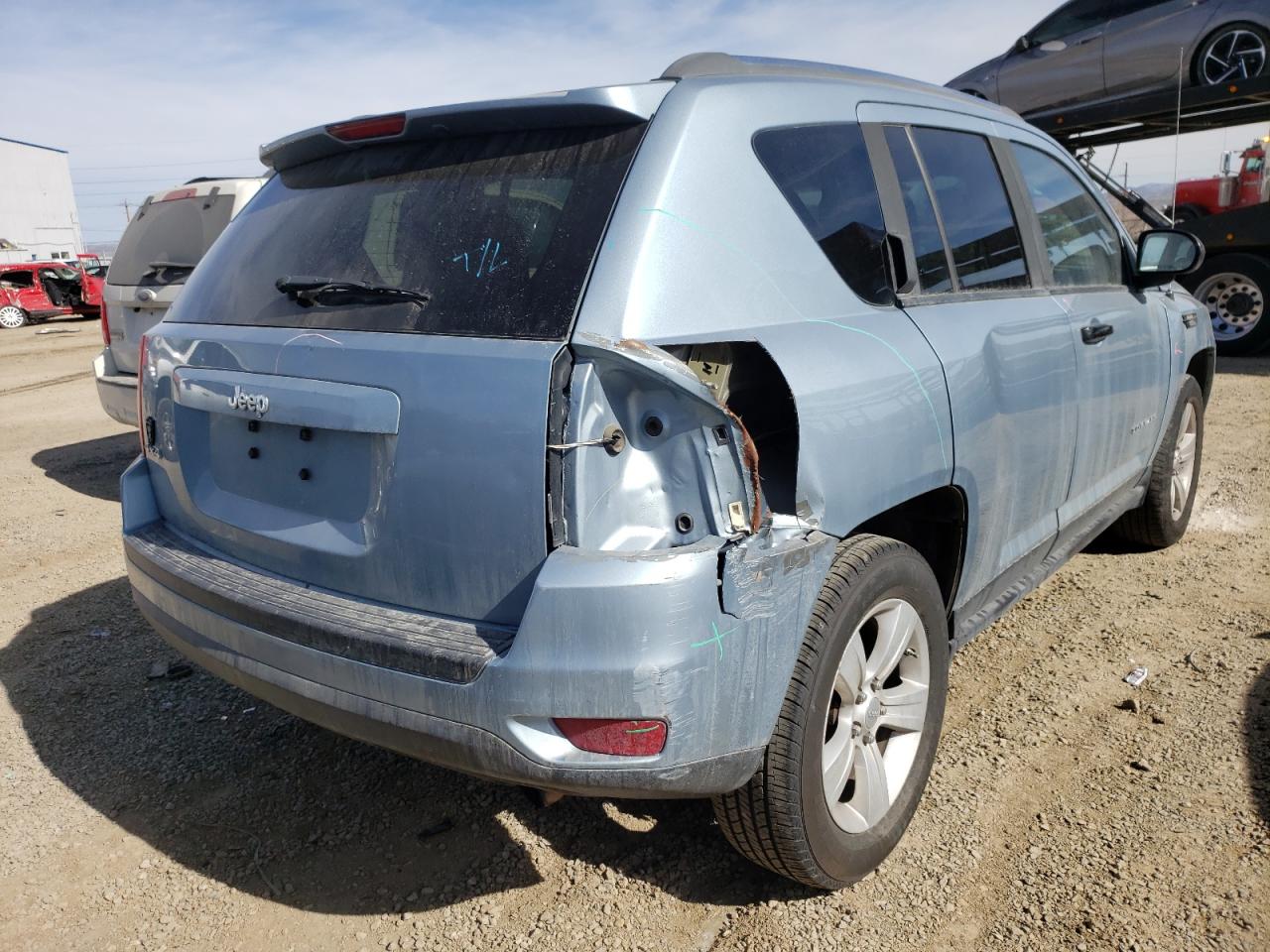 Photo 4 from auction – 2013 JEEP COMPASS SP with VIN 1C4NJDBB3DD113738