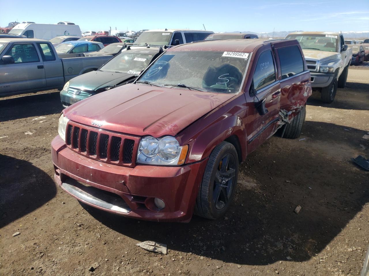 Photo 2 from auction – 2007 JEEP GRAND CHER with VIN 1J8HR78397C620587