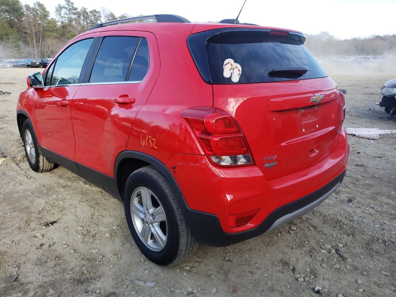 Photo 3 from auction – 2017 CHEVROLET TRAX 1LT with VIN 3GNCJLSB6HL175739