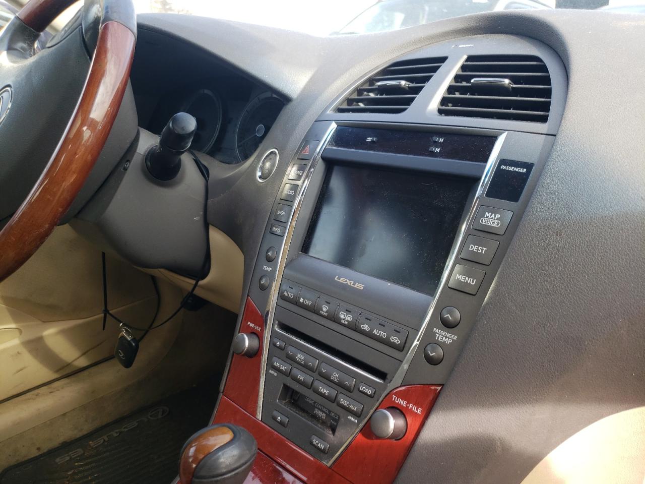 Photo 9 from auction – 2007 LEXUS ES 350 with VIN JTHBJ46G772034743