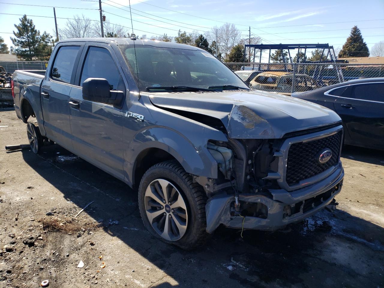 FORD F150 SUPER 2019 with VIN 1FTEW1E45KKF17775 - Photo from auction