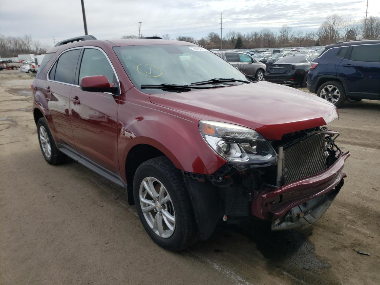 CHEVROLET EQUINOX LT 2017 with VIN 2GNFLFEK4H6215664 - Photo from auction