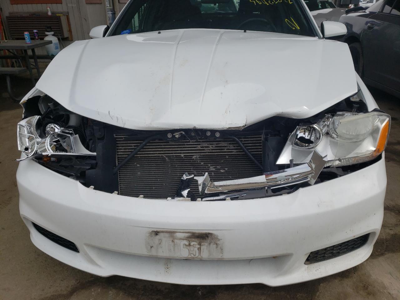 Photo 9 from auction – 2012 DODGE AVENGER SX with VIN 1C3CDZCB7CN185310