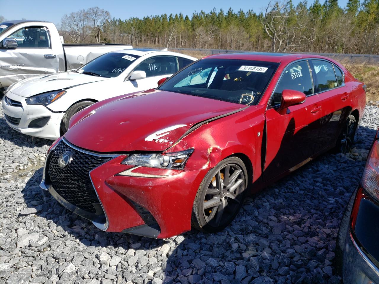 Photo 2 from auction – 2016 LEXUS GS 350 BAS with VIN JTHBZ1BL0GA005925