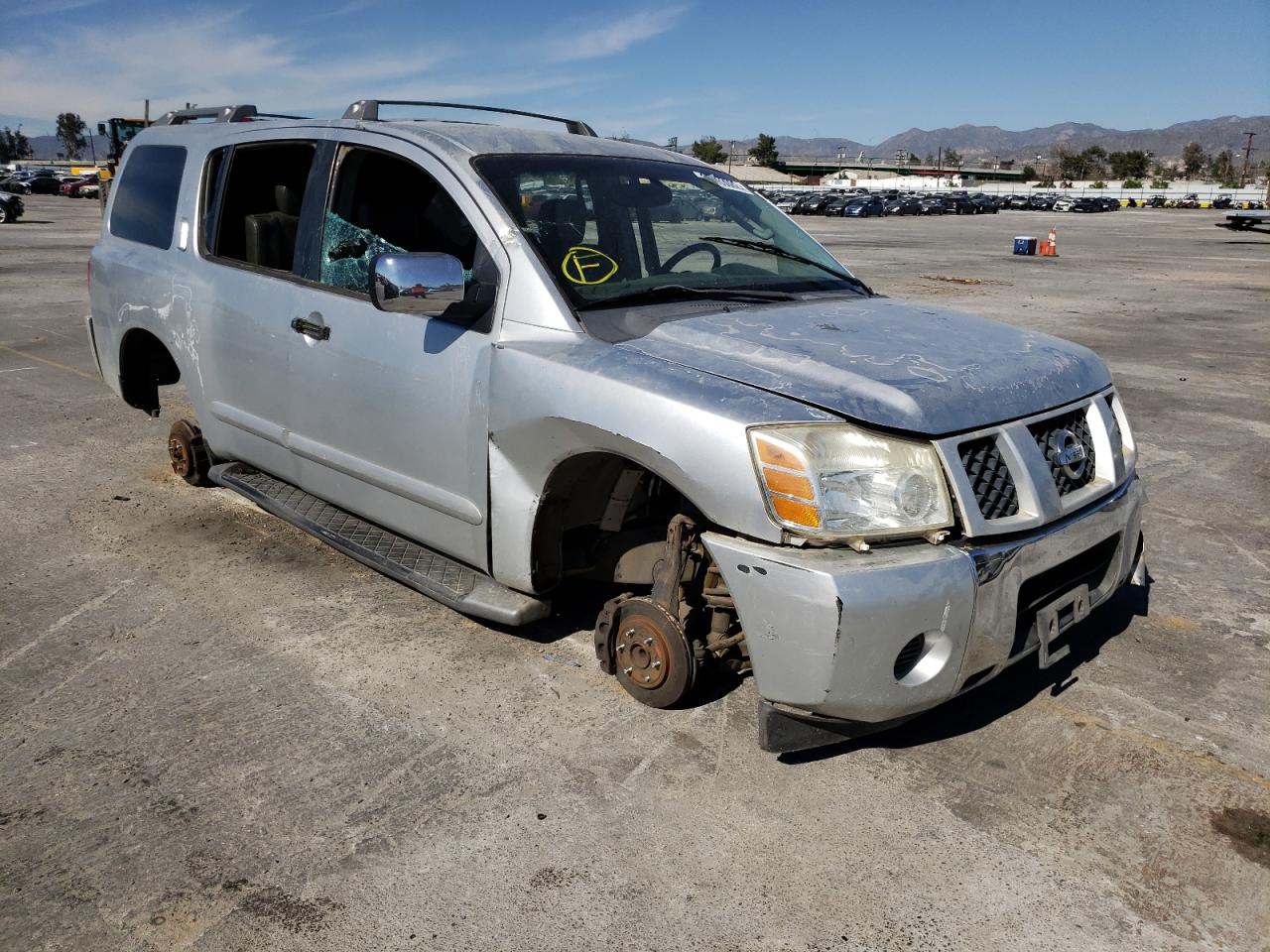 NISSAN ARMADA SE 2004 with VIN 5N1AA08A04N735077 - Photo from auction