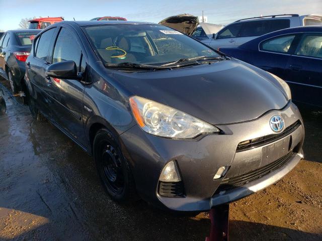 Photo 1 from auction – 2012 TOYOTA PRIUS C with VIN JTDKDTB3XC1504768