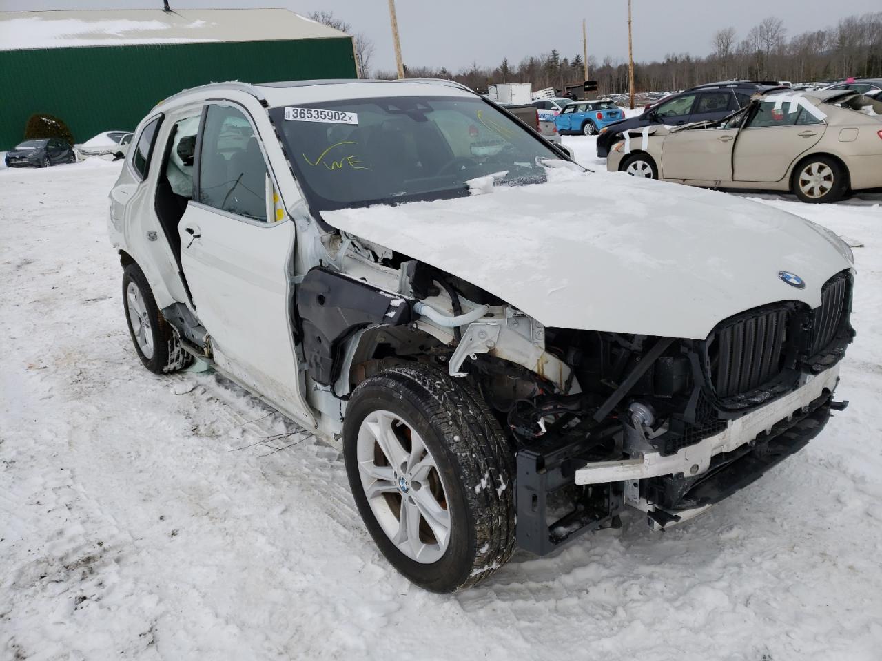 BMW X3 XDRIVE3 2021 with VIN 5UXTY5C02M9F46249 - Photo from auction