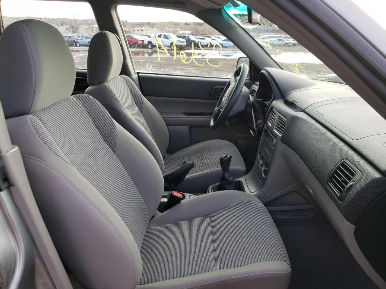 Photo 5 from auction – 2007 SUBARU FORESTER 2 with VIN JF1SG63687G740894