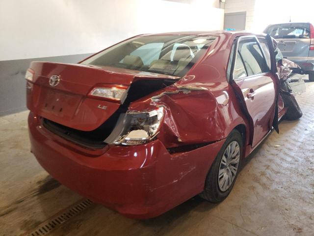 Photo 4 from auction – 2012 TOYOTA CAMRY BASE with VIN 4T4BF1FK7CR179237