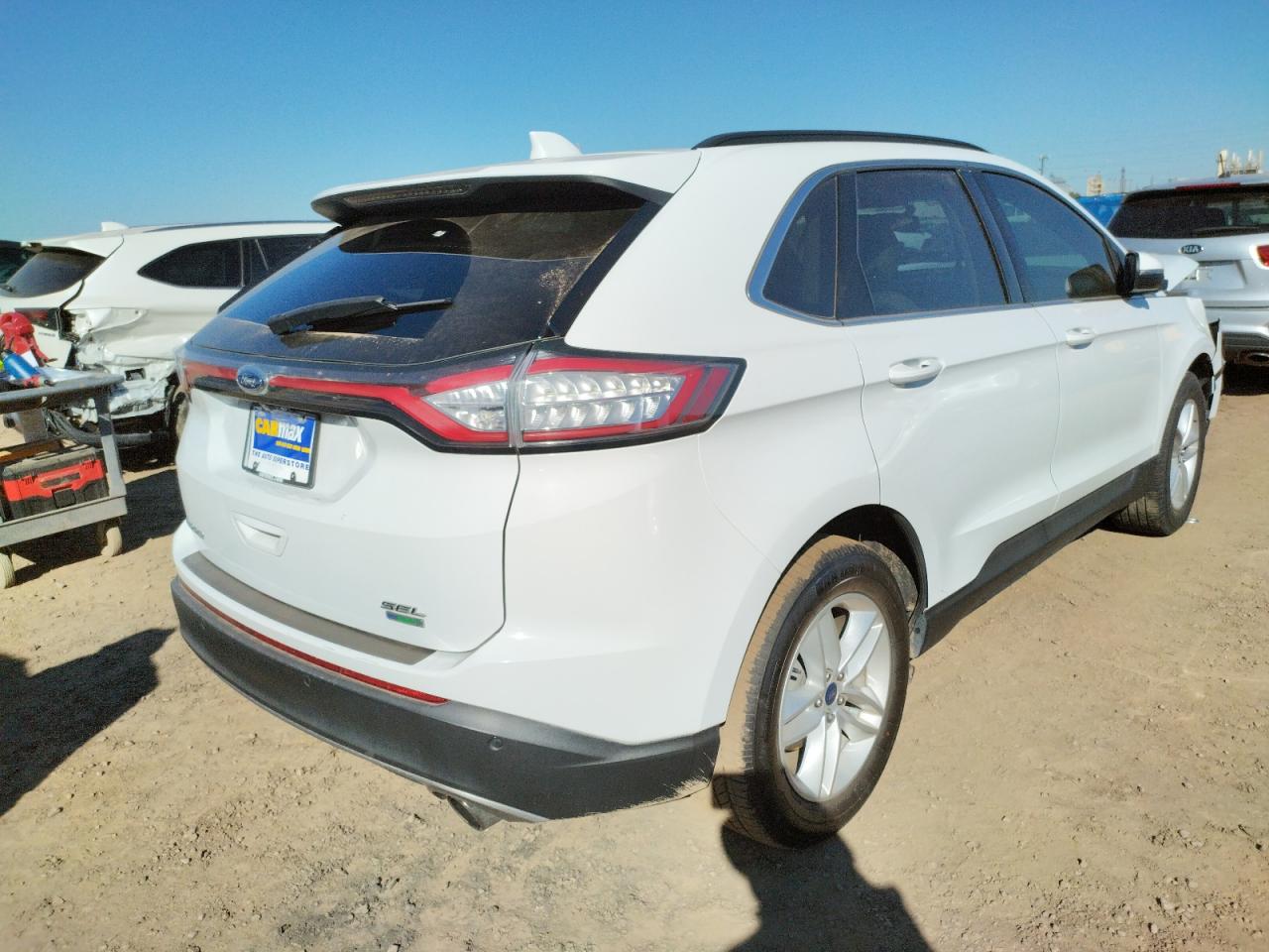 Photo 4 from auction – 2017 FORD EDGE SEL with VIN 2FMPK3J98HBC27109