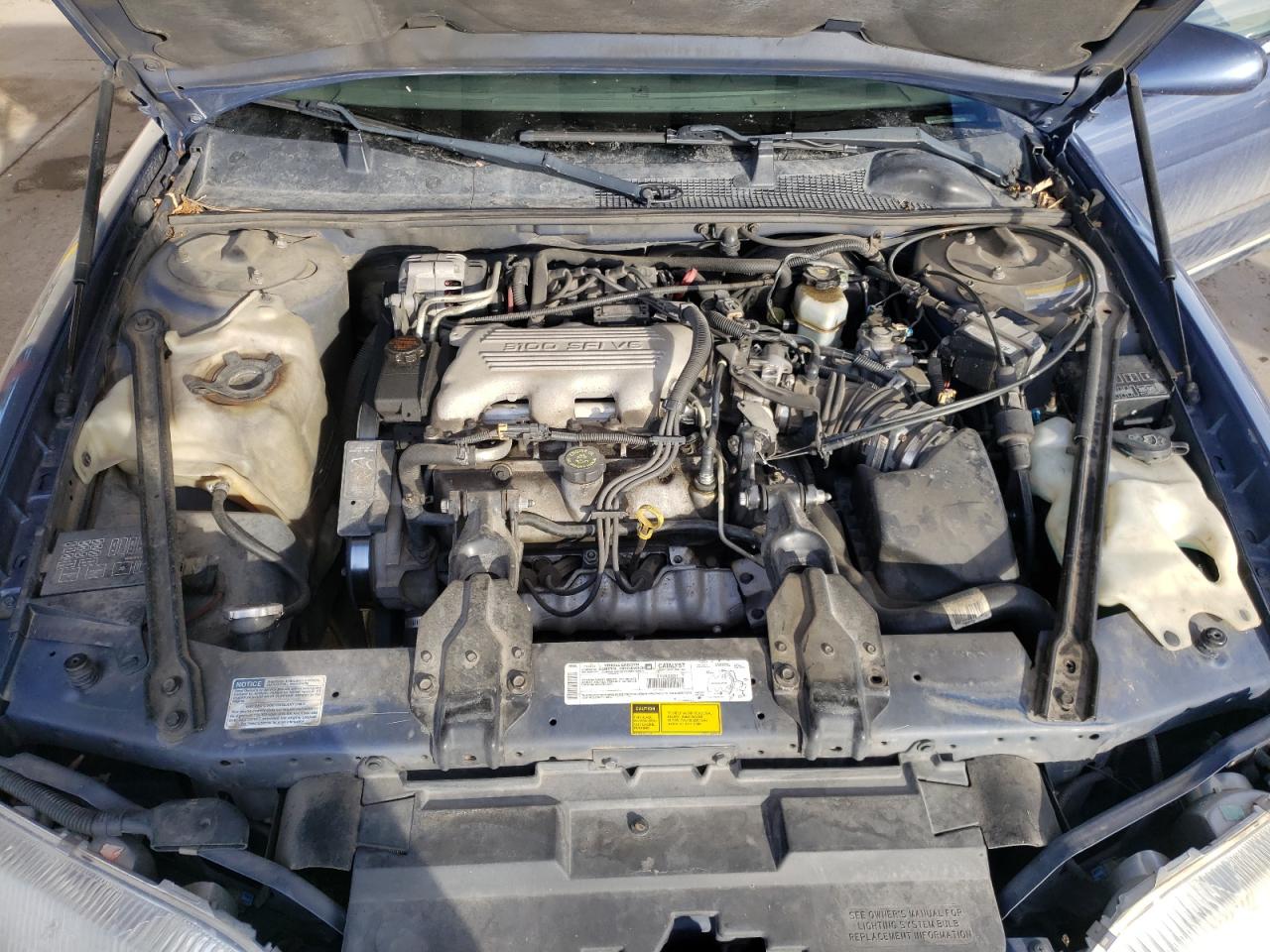 Photo 7 from auction – 1998 CHEVROLET MONTE CARL with VIN 2G1WW12M7W9305419