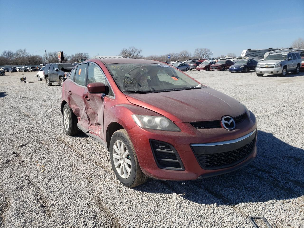 MAZDA CX-7 2010 with VIN JM3ER2W53A0349351 - Photo from auction