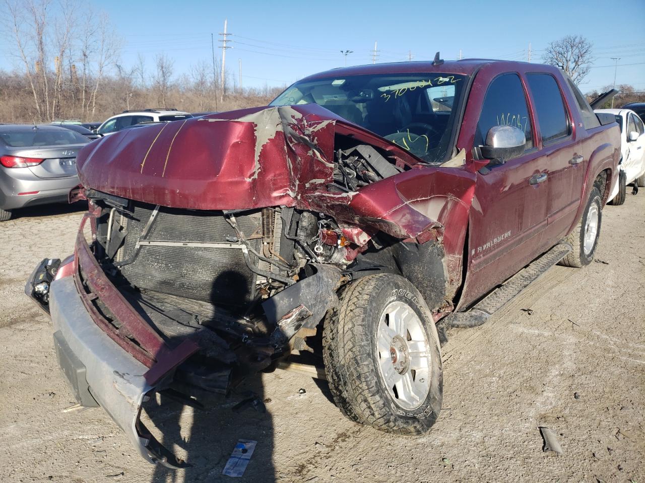 Photo 2 from auction – 2008 CHEVROLET AVALANCHE with VIN 3GNFK12398G271185