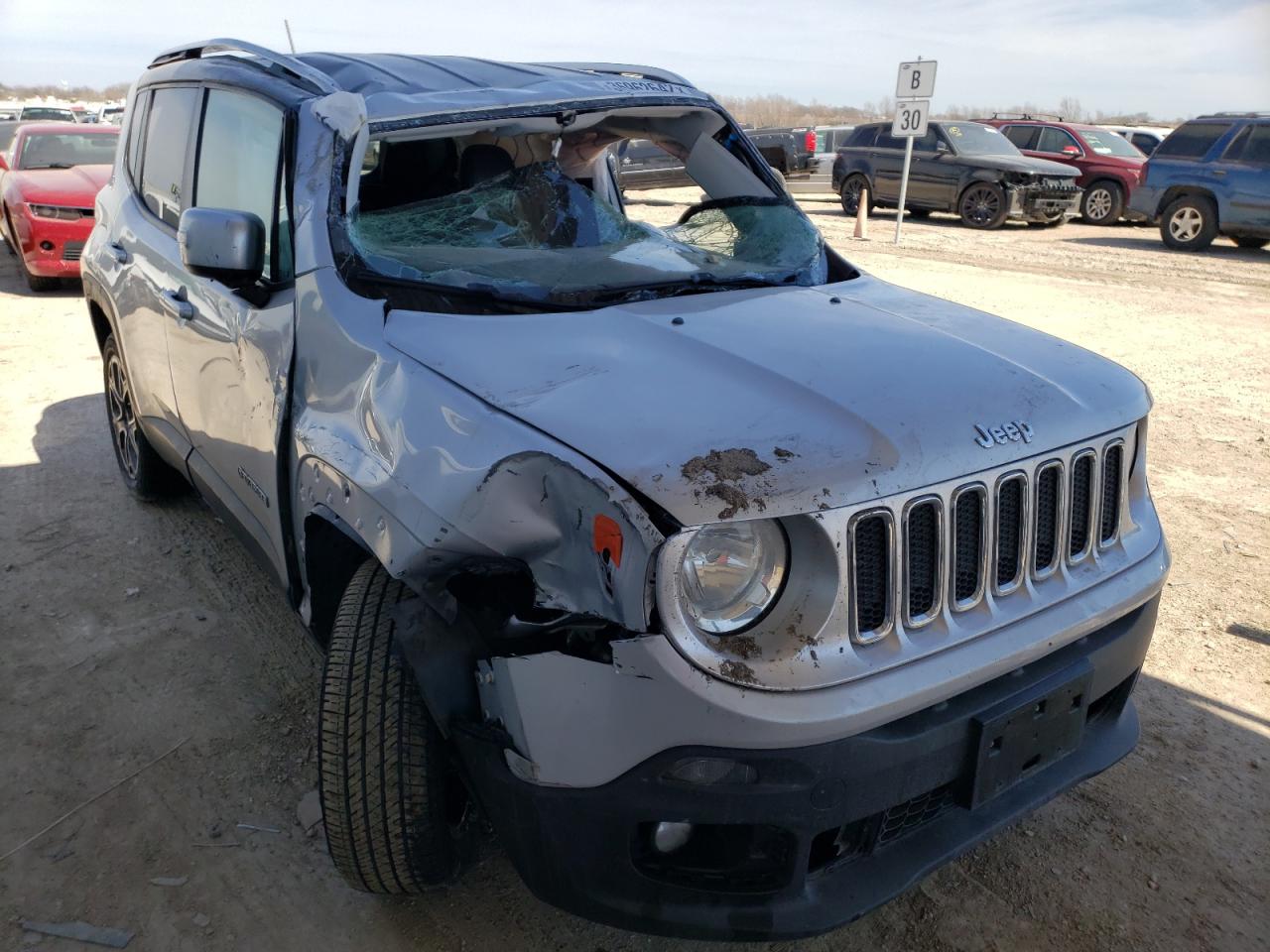 Photo 1 from auction – 2016 JEEP RENEGADE L with VIN ZACCJBDT5GPC61185