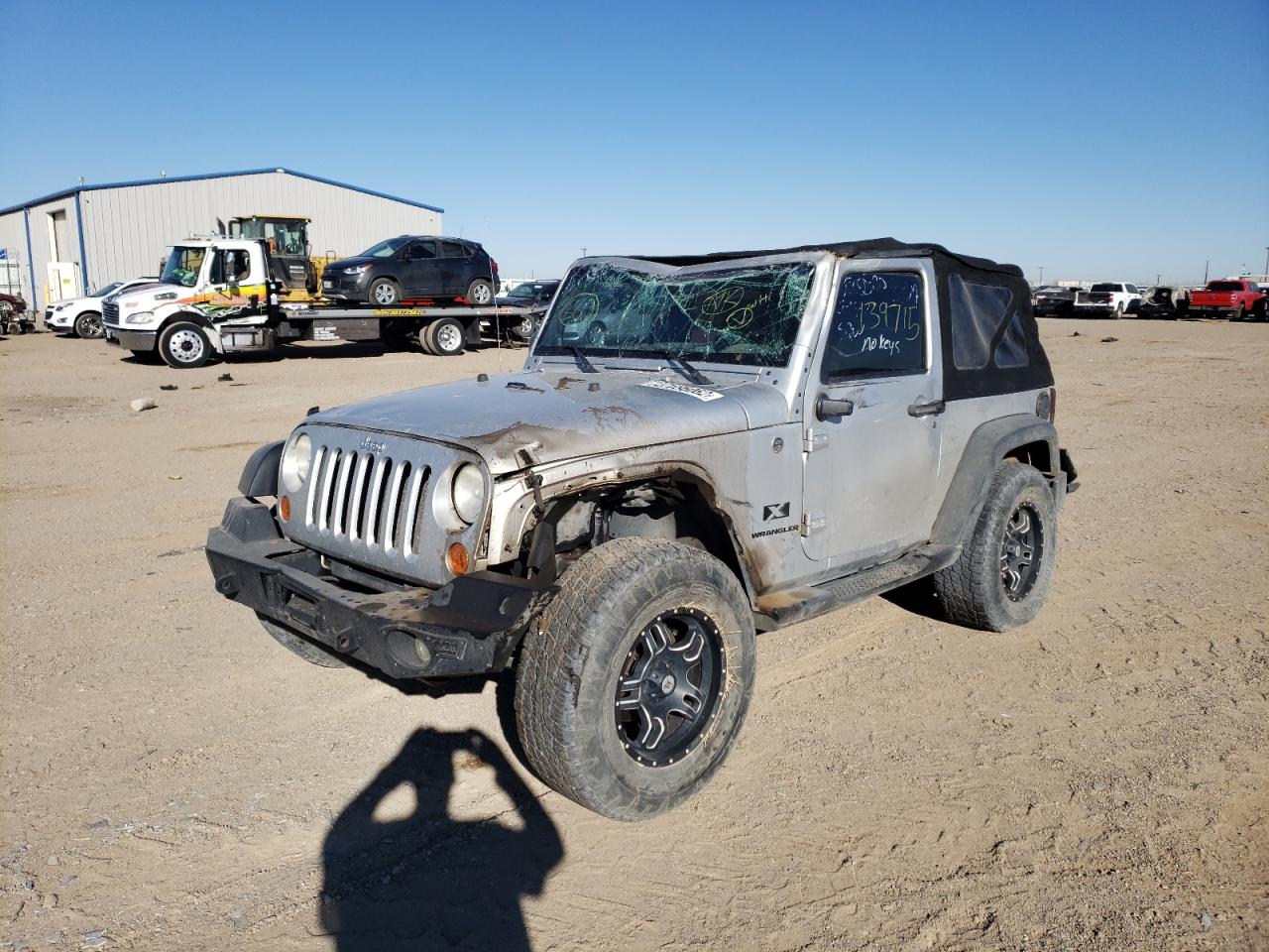 Photo 2 from auction – 2007 JEEP WRANGLER X with VIN 1J4FA24197L123384
