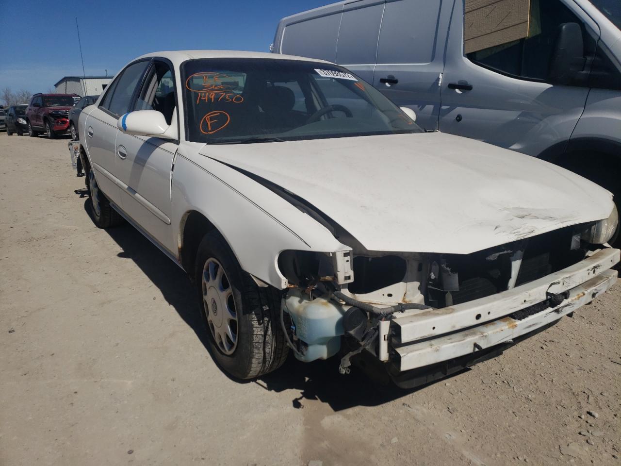 BUICK CENTURY CU 2003 with VIN 2G4WS52J231149750 - Photo from auction
