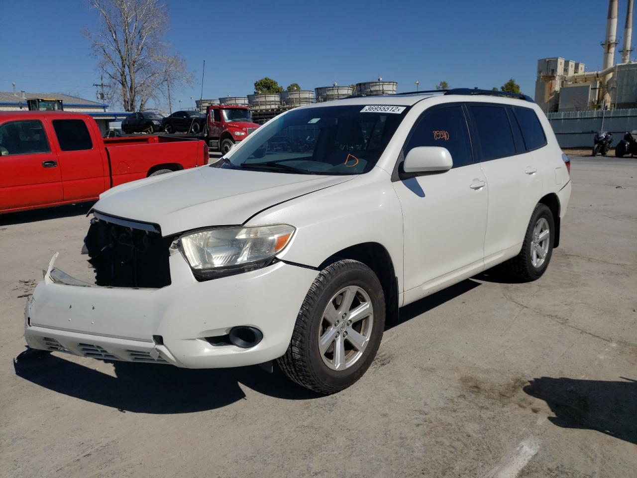 Photo 2 from auction – 2009 TOYOTA HIGHLANDER with VIN JTEDS41AX92083105
