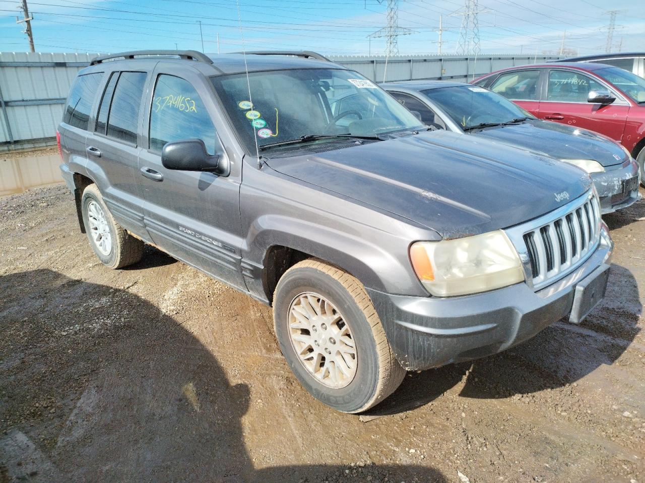 JEEP GRAND CHER 2004 with VIN 1J4GW58J34C232498 - Photo from auction