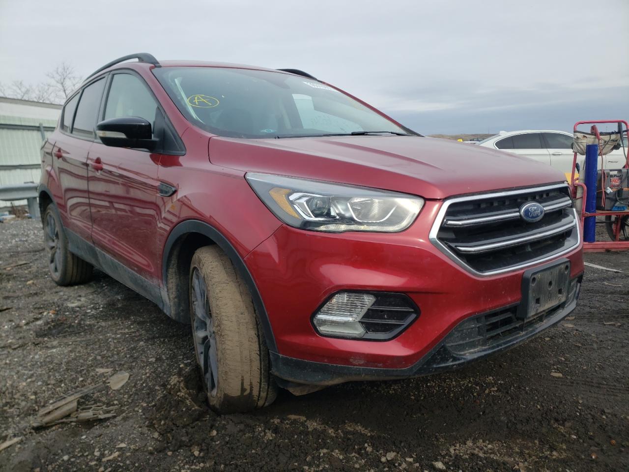 FORD ESCAPE TIT 2017 with VIN 1FMCU9J94HUA98307 - Photo from auction