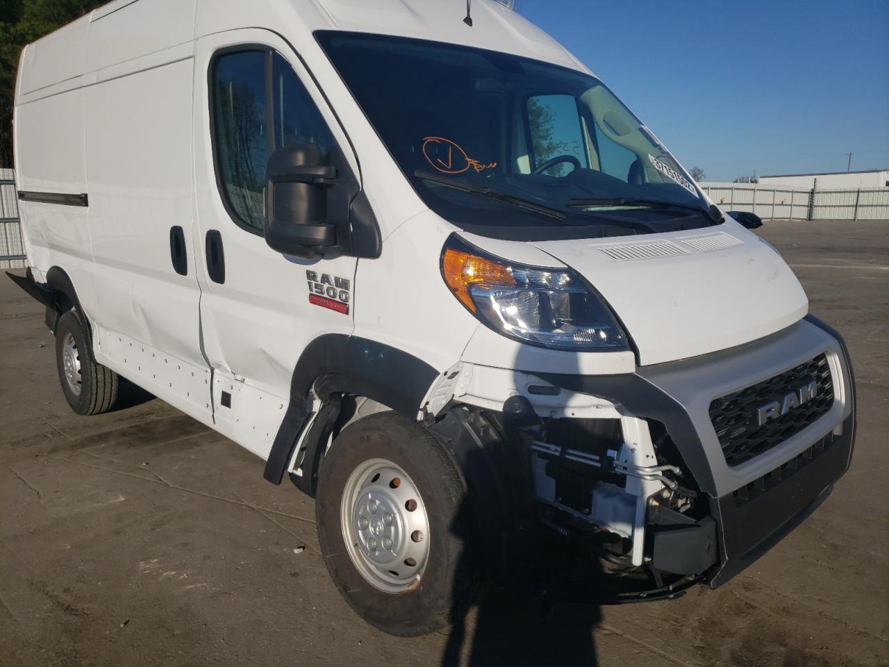Photo 9 from auction – 2020 RAM PROMASTER with VIN 3C6TRVBG5LE138078