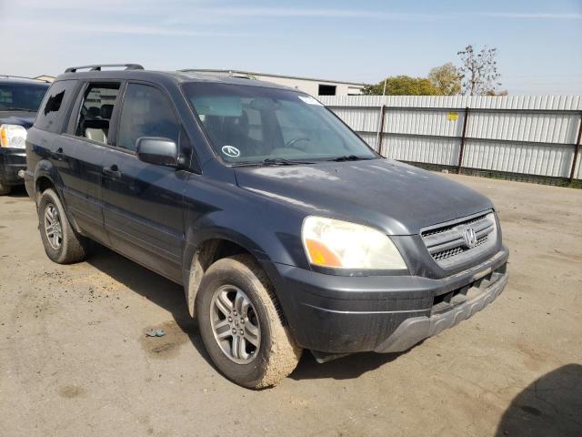 HONDA PILOT EXL 2005 with VIN 5FNYF18515B024162 - Photo from auction