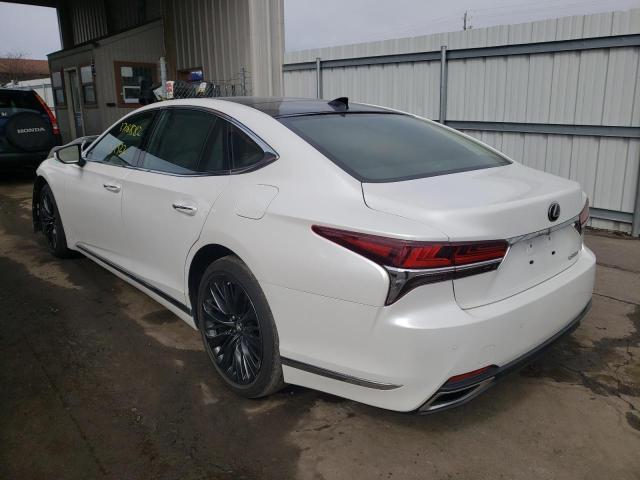 Photo 3 from auction – 2018 LEXUS LS 500 with VIN JTHC5LFF4J5001487