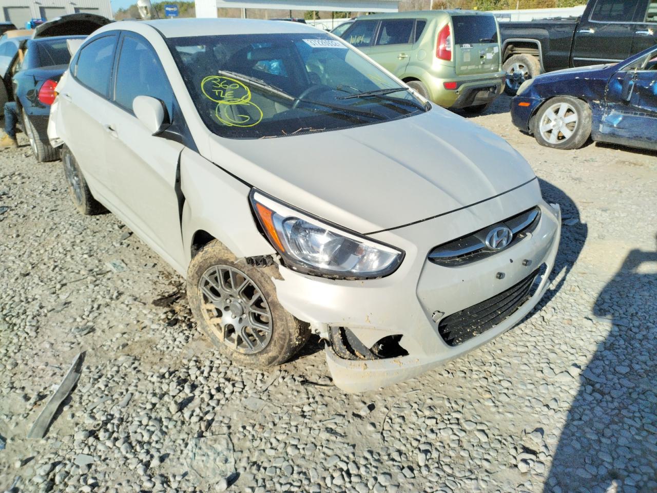 HYUNDAI ACCENT SE 2016 with VIN KMHCT4AE7GU961473 - Photo from auction