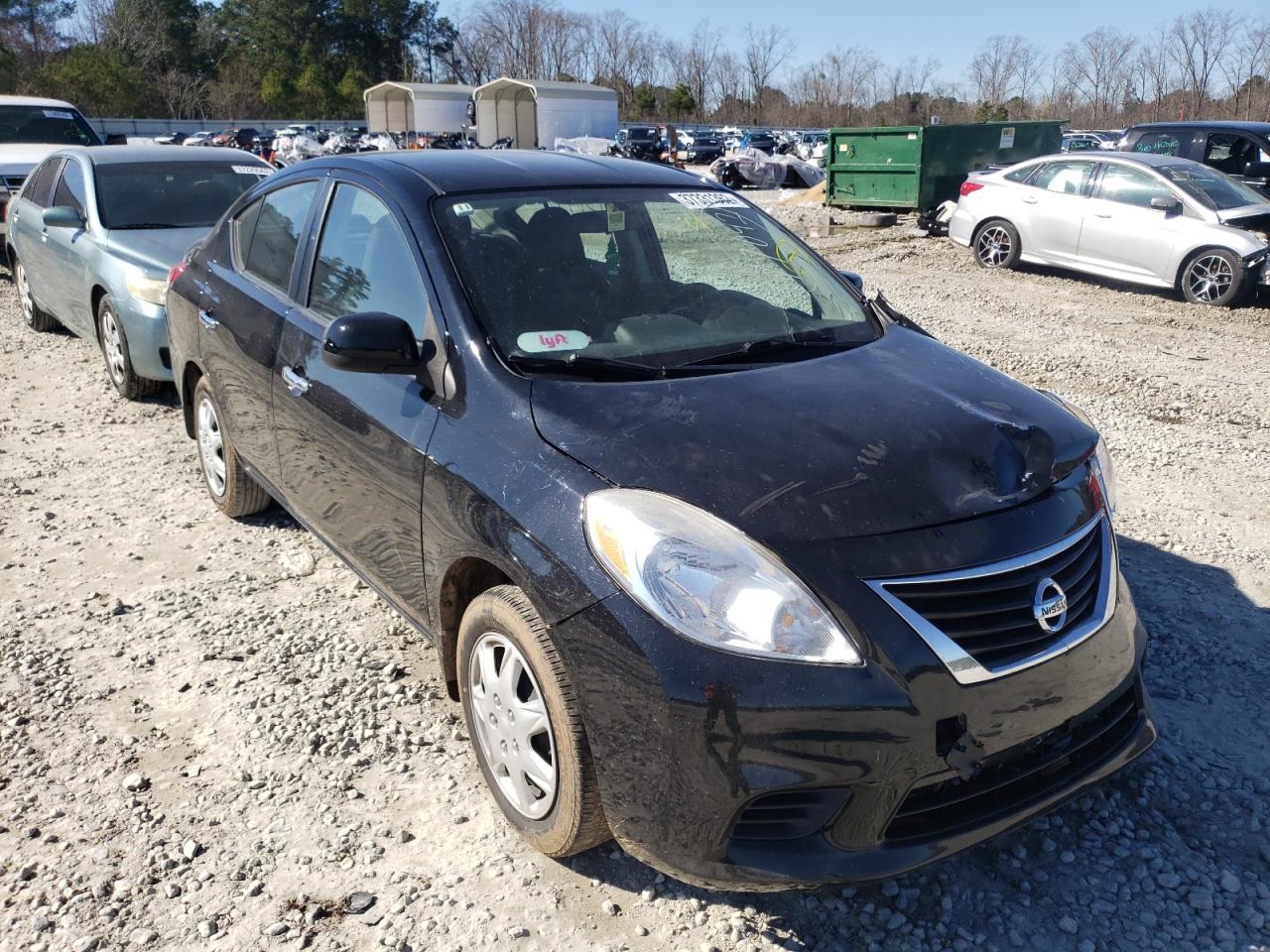 NISSAN VERSA S 2012 with VIN 3N1CN7AP1CL860051 - Photo from auction