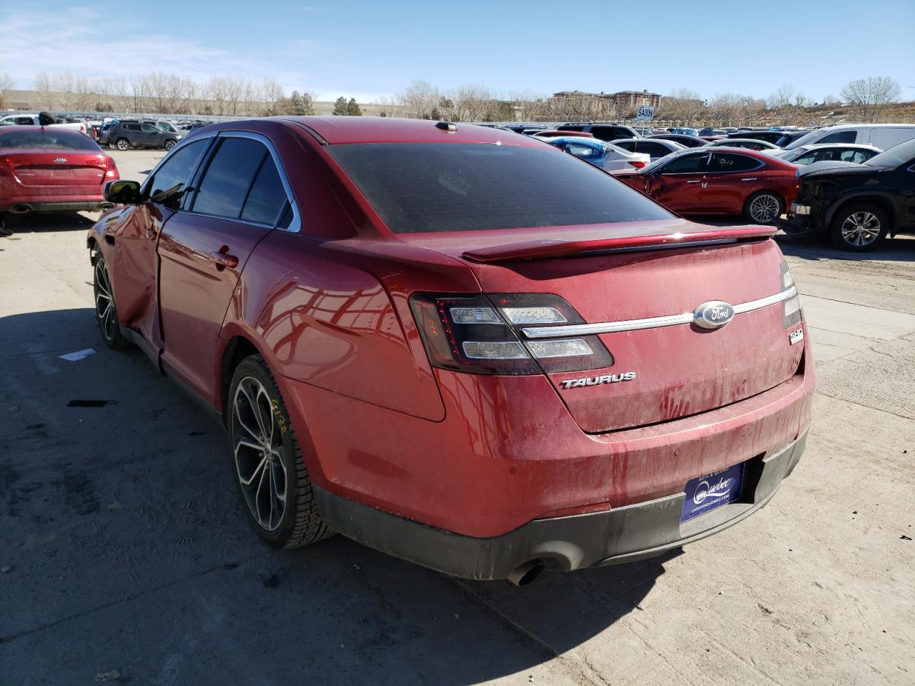 Photo 3 from auction – 2014 FORD TAURUS SHO with VIN 1FAHP2KT4EG101712