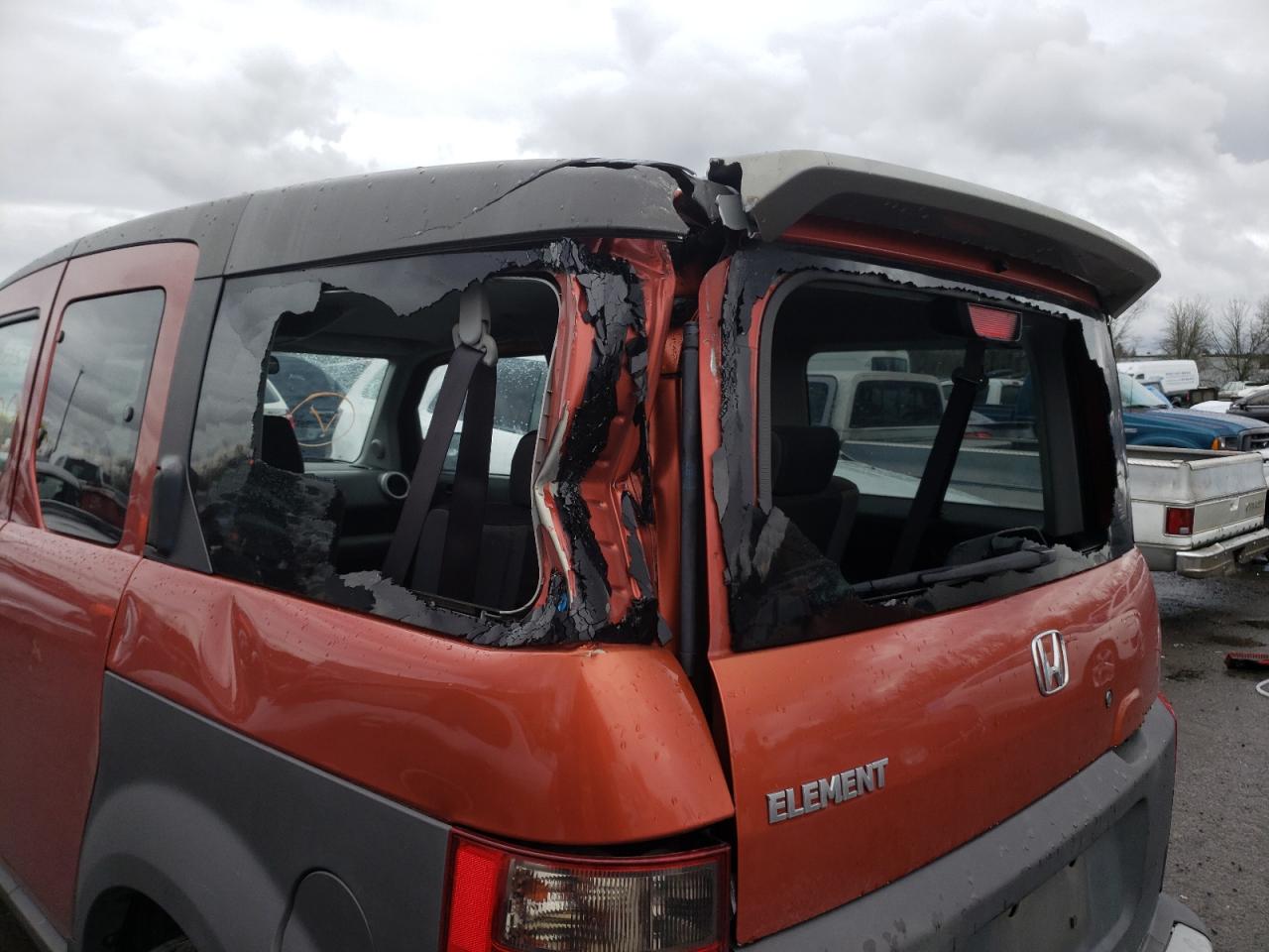 Photo 9 from auction – 2004 HONDA ELEMENT EX with VIN 5J6YH27634L015625