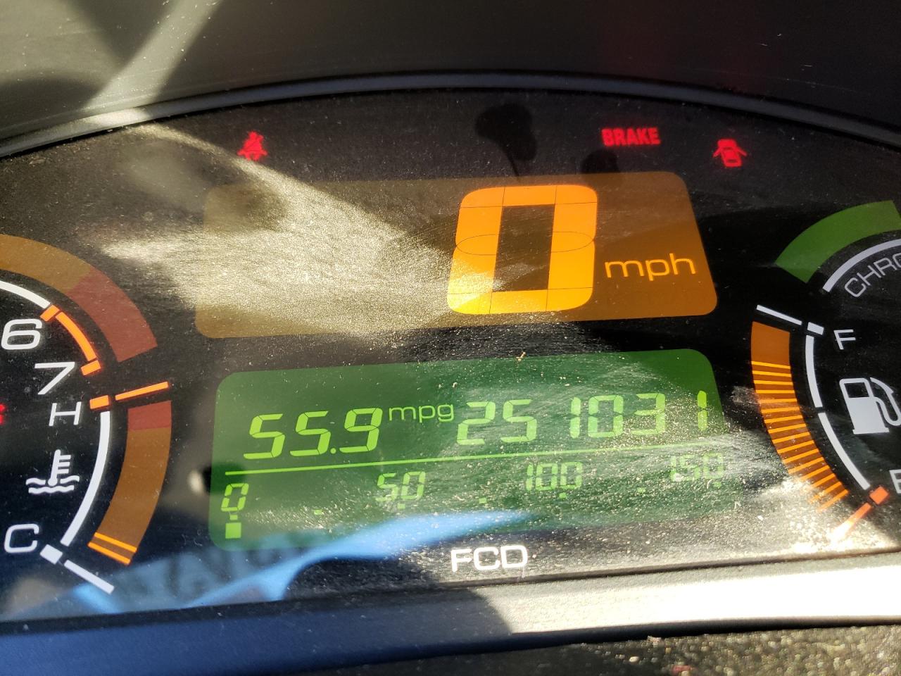 Photo 8 from auction – 2000 HONDA INSIGHT with VIN JHMZE1359YT001212