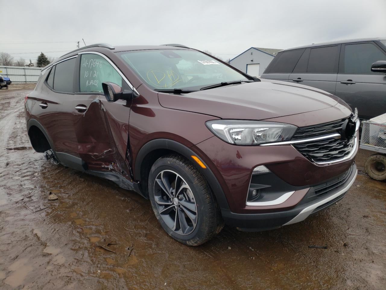 BUICK ENCORE GX 2022 with VIN KL4MMESL7NB042018 - Photo from auction