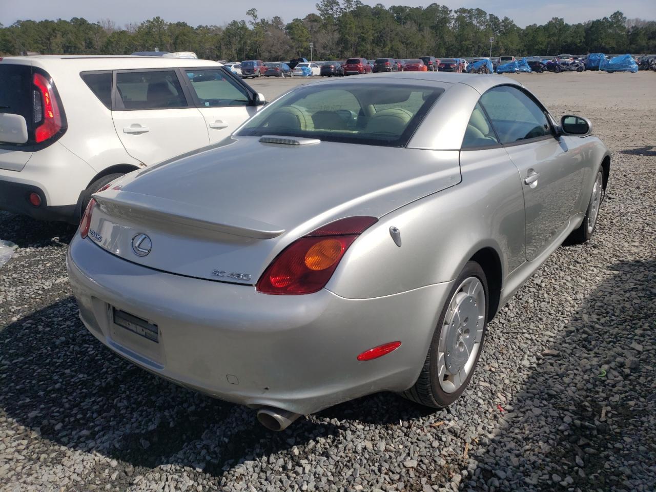 Photo 4 from auction – 2004 LEXUS SC 430 with VIN JTHFN48Y740055563