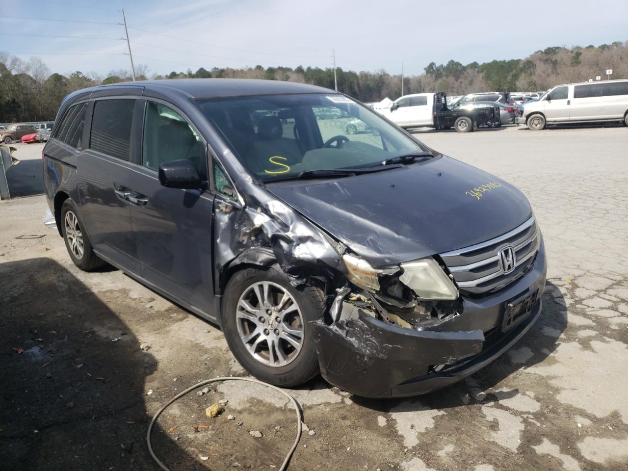 Photo 9 from auction – 2011 HONDA ODYSSEY EX with VIN 5FNRL5H43BB010190