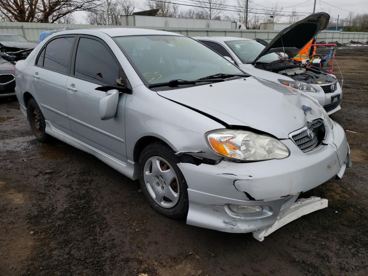 TOYOTA COROLLA CE 2008 with VIN 1NXBR32E58Z991172 - Photo from auction